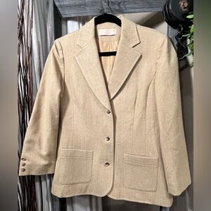 VINTAGE PENDLETON 100% WOOL BLAZER/JACKET